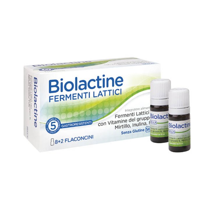 Sella Biolactine Fermenti Lattici 10 Flaconcini Da 9ml