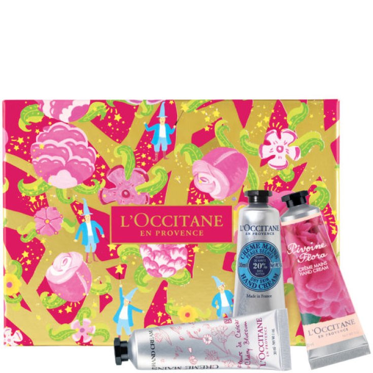 L'Occitane Trio Crema Mani Set 3 Parti 2017