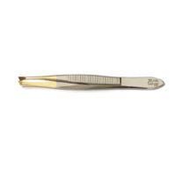 Morser Pinzetta Dorata Obliqua 9cm 1 Pezzo