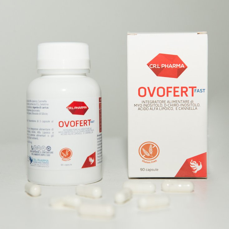 Cr.L Pharma Ovofert Fast  Integratore Alimentare 90 Capsule