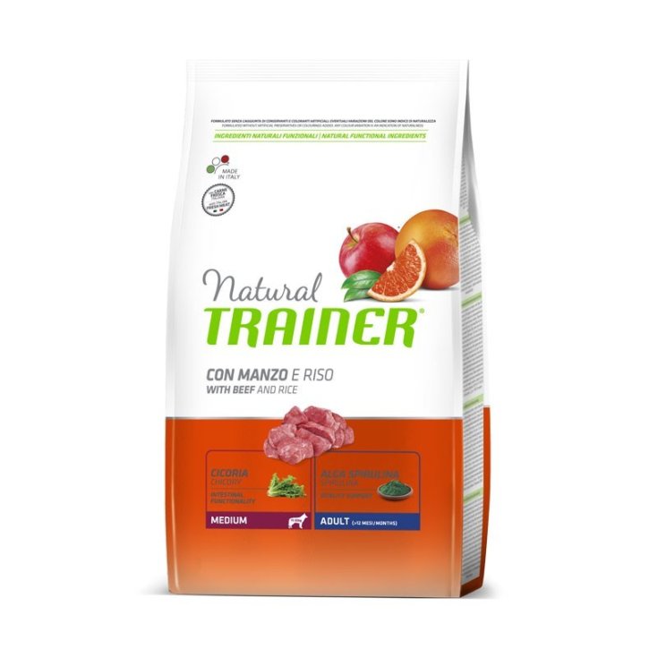 Natural Adult Medium con Manzo e Riso - 3KG