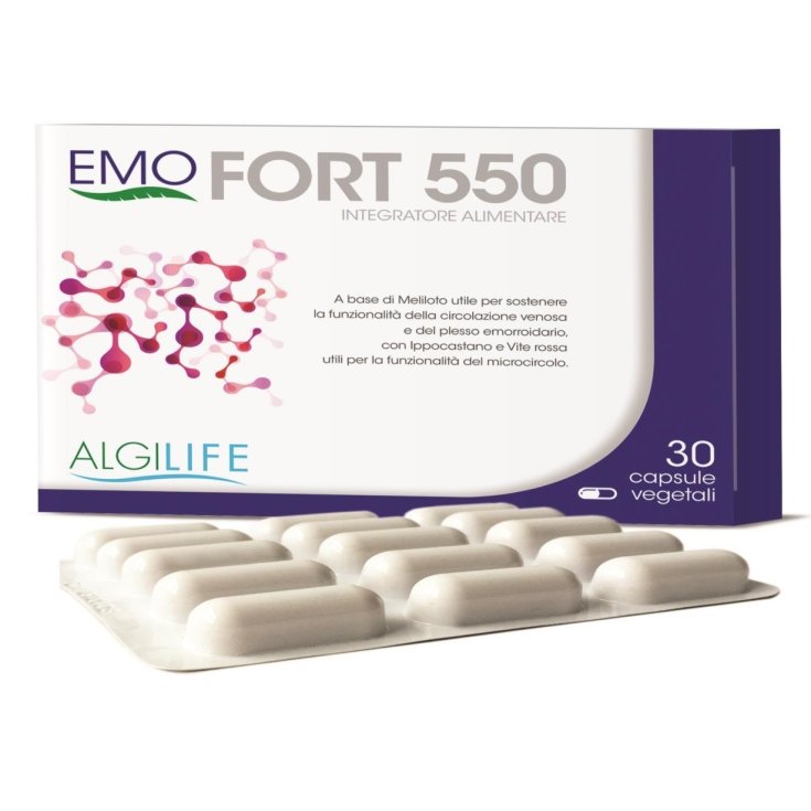 Algilife Emofort 550 Integratore Alimentare 30 Capsule