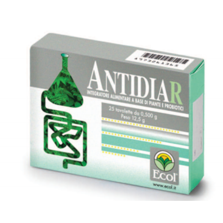 Ecol Antidiar Integratore Alimentare 25 Tavolette