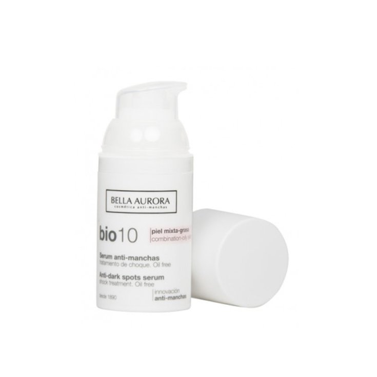 Bella Aurora Bio10 Serum Anti-Macchie Trattamento Pelle Mista-Grassa 30ml