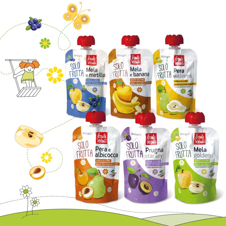 Baule Volante Solo Frutta Purea Di Sola Frutta BIO - Prugna Stanley
