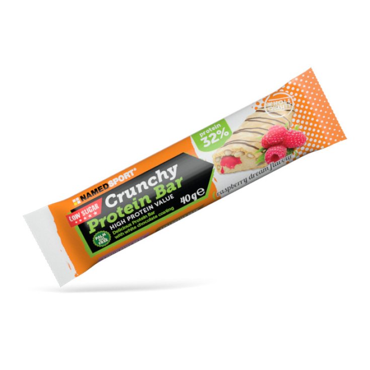 Named Sport Crunchy Protein Bar Raspberry Dream Barretta 40g
