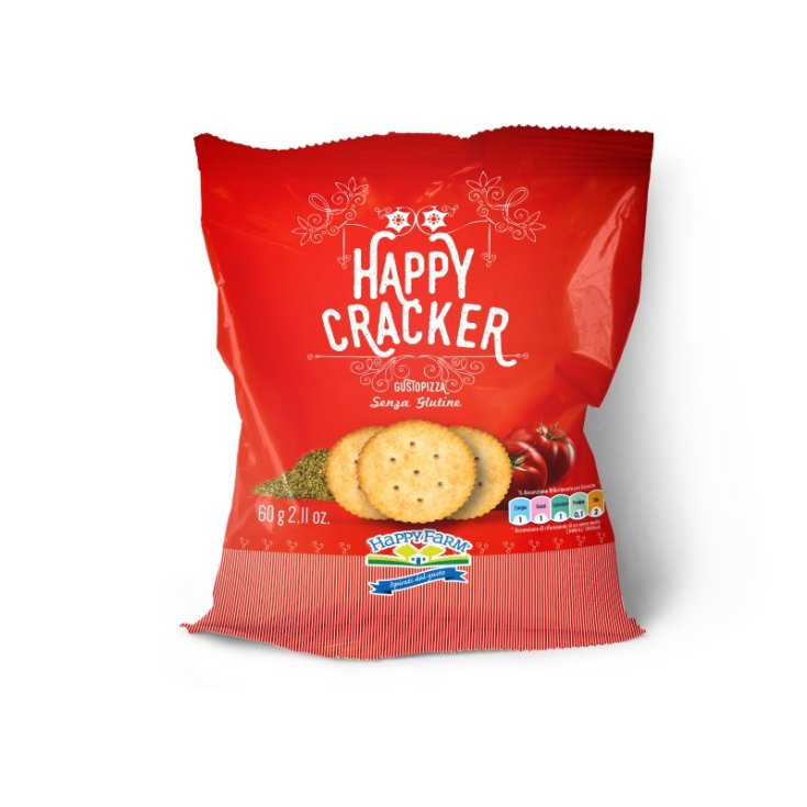 Happy Farm Happy Cracker  Gusto Pizza Senza Glutine 60g
