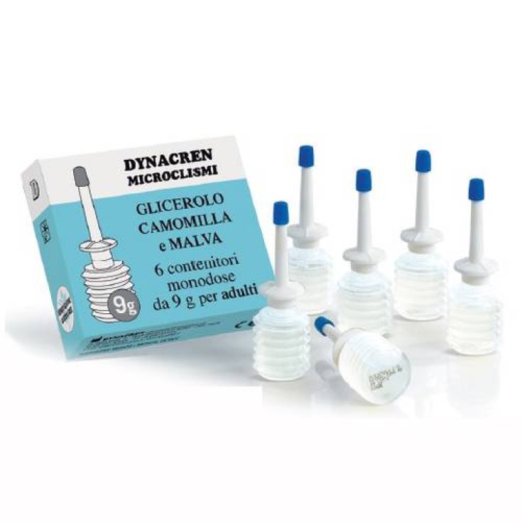 Dynacren Glicerolo Camomilla E Malva 6 Fiale 9g