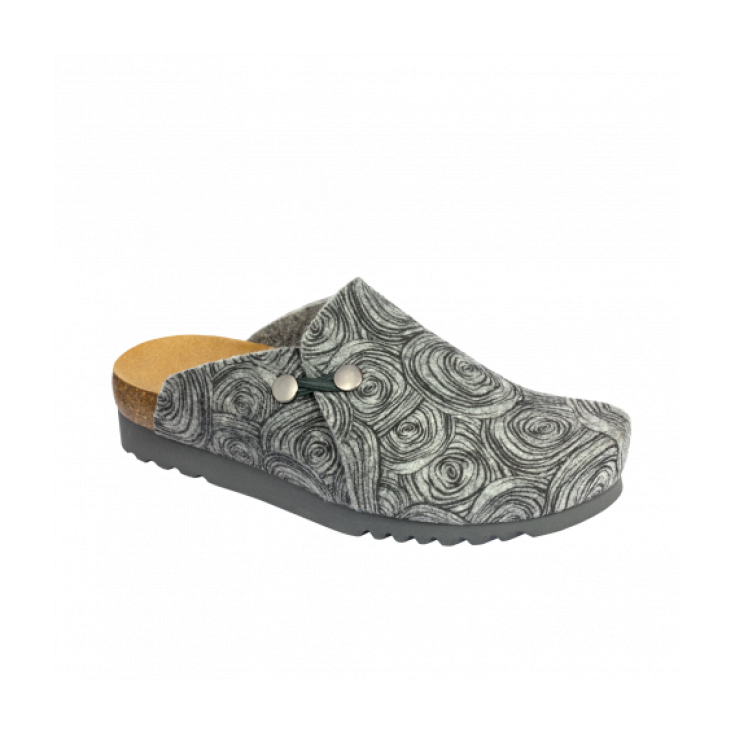 Scholl Maryssa Calzatura In Feltro Colore Grigio E Nero Numero 38
