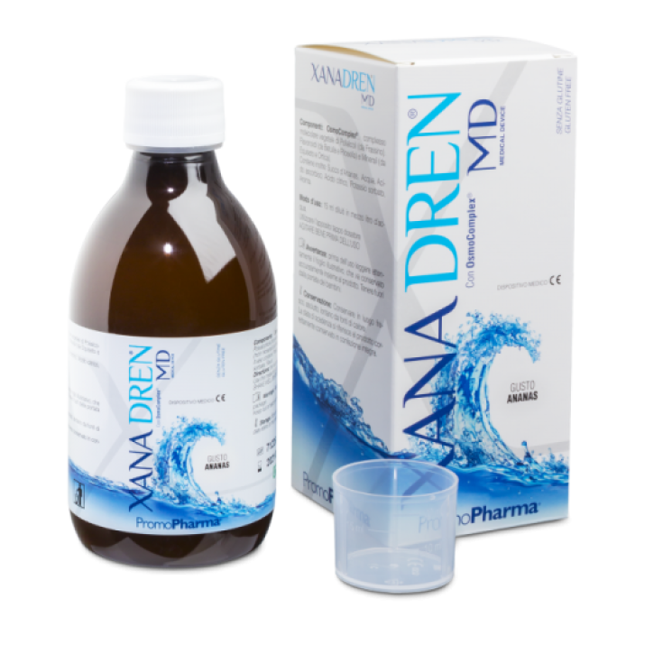 PromoPharma Xanadren Md Integratore Alimentare Gusto Ananas 300ml