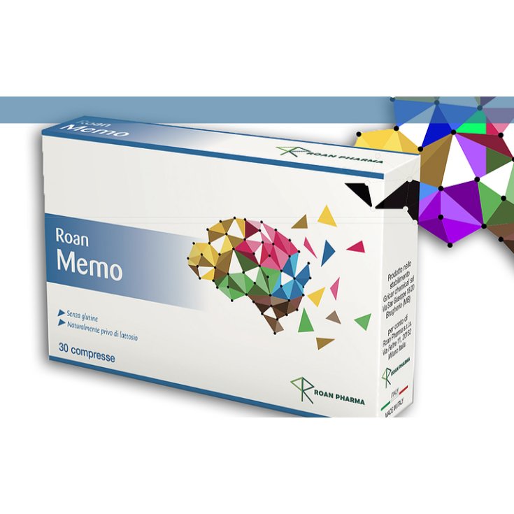 Roan Pharma Roan Memo Integratore Alimentare 30 Compresse