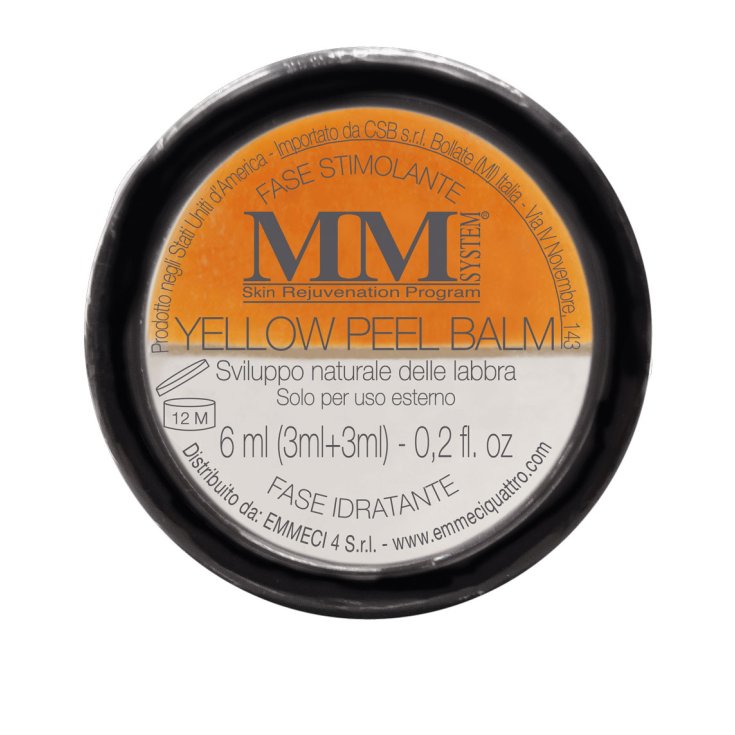 MM System Yellow Peel Balm Trattamento Labbra 6ml
