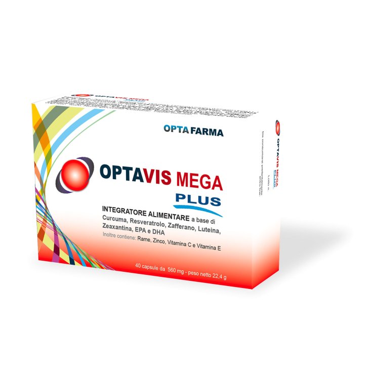 OptaFarma Optavis Mega Plus Integratore Alimentare 40 Compresse