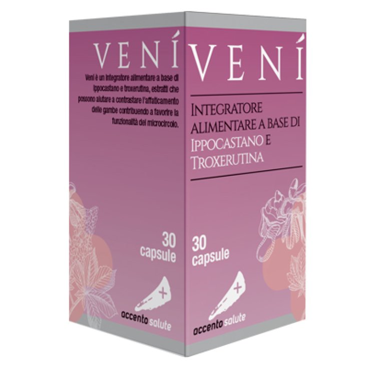 Accento Salute Ven&igrave; Integratore Alimentare 30 Capsule