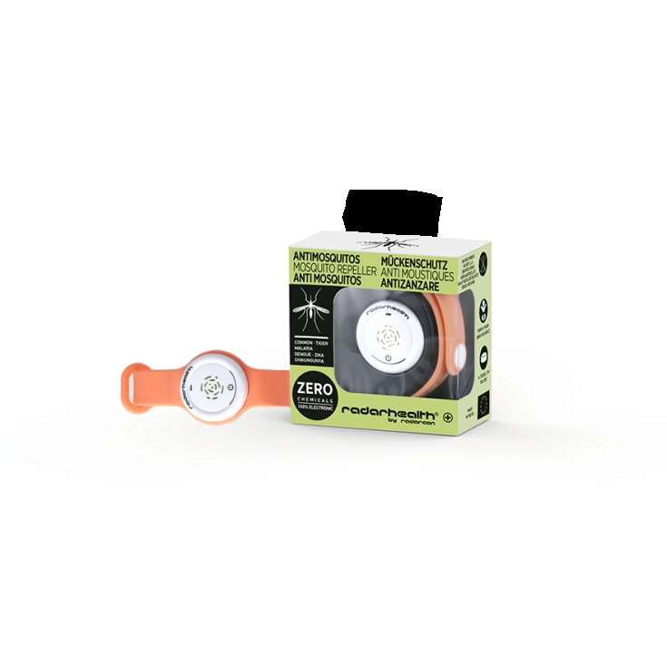 RadarHealth Antimosquitos Pulsera Con Dispositivo Port&aacute;til 1 Unidad