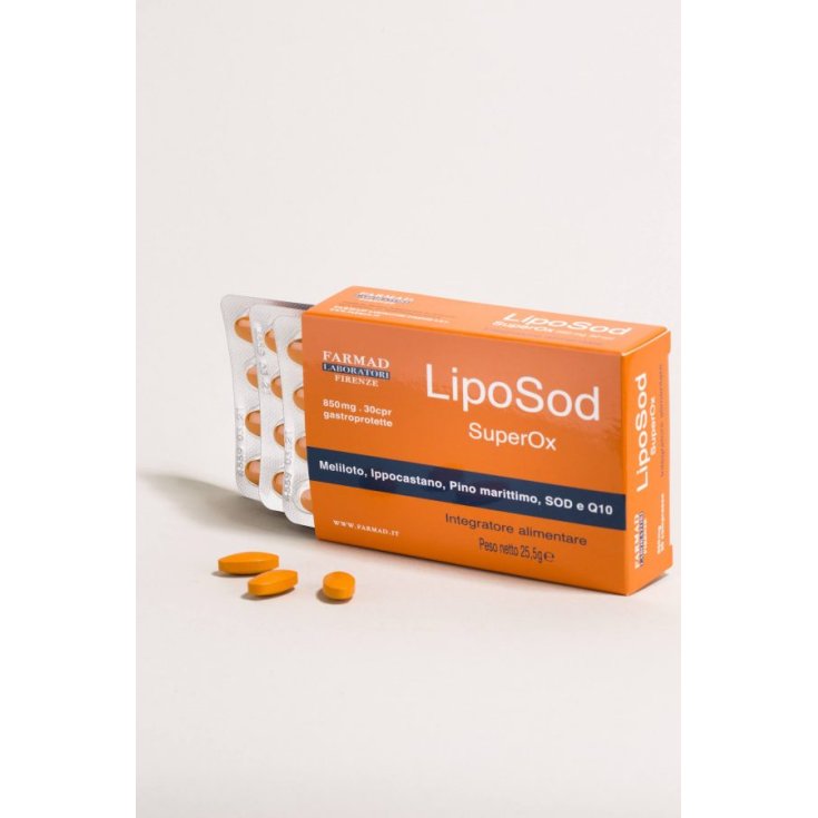 Farmad Laboratori Liposod Integratore Alimentare 30 Compresse 850mg