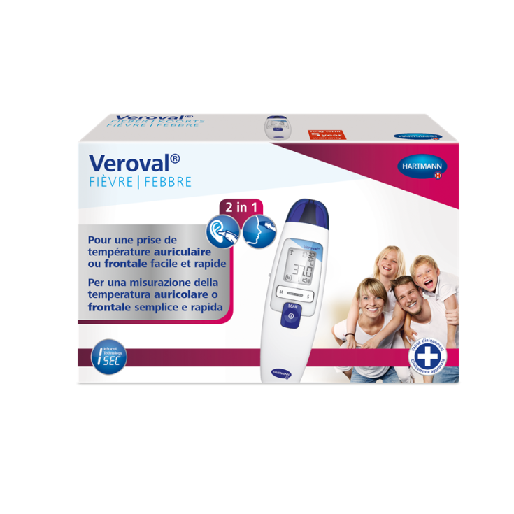 Hartmann Veroval Ds 22 Termometro A Infrarossi 2 In 1
