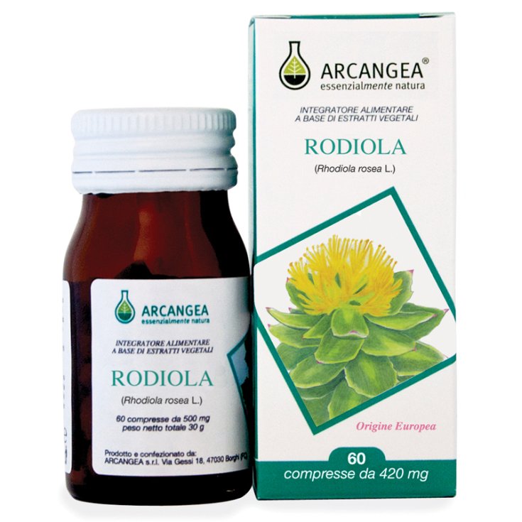 Arcangea Rodiola Integratore Alimentare 60 Compresse