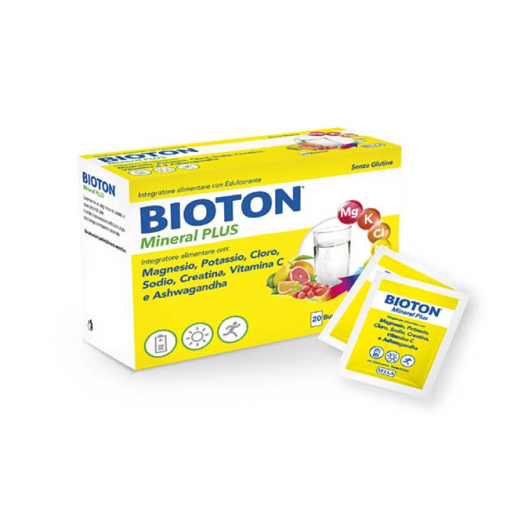 Sella Bioton Mineral Plus Integratore Alimentare 20 Bustine