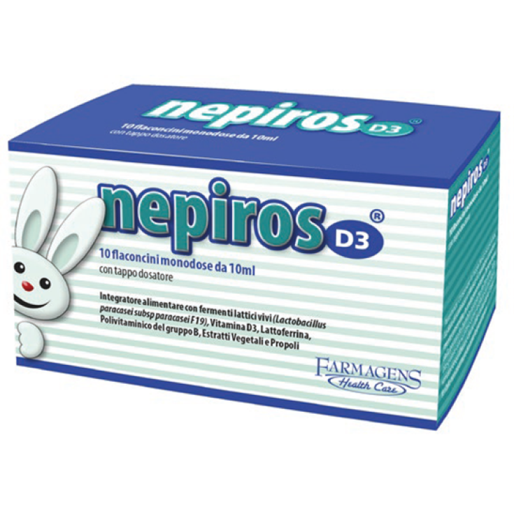 Nepiros D3 Fermenti Lattici 10 Flaconi