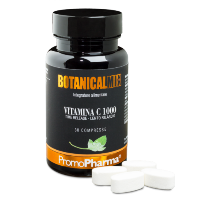 PromoPharma Botanicalmix Vitamina C1000 Integratore Alimentare 30 Compresse