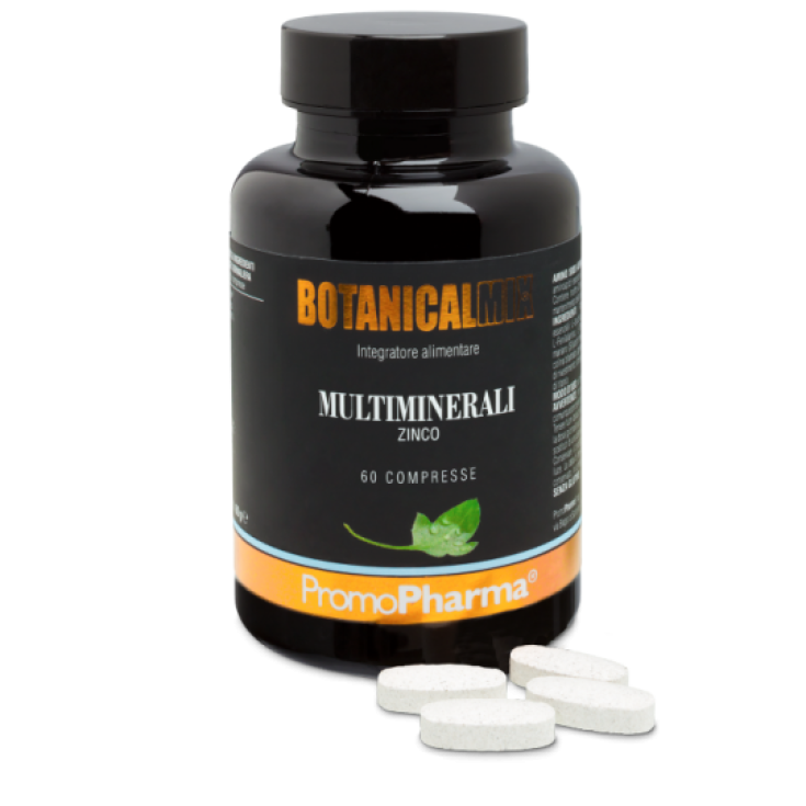 PromoPharma BotanicalMix Multiminerali Zinco Integratore Alimentare 60 Compresse