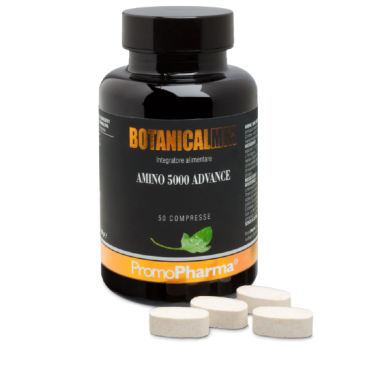 PromoPharma BotanicalMix Amino 5000 Advance Integratore Alimentare 50 Compresse PromoPharma BotanicalMix Amino 5000 Advance Integratore Alimentare 50 Compresse