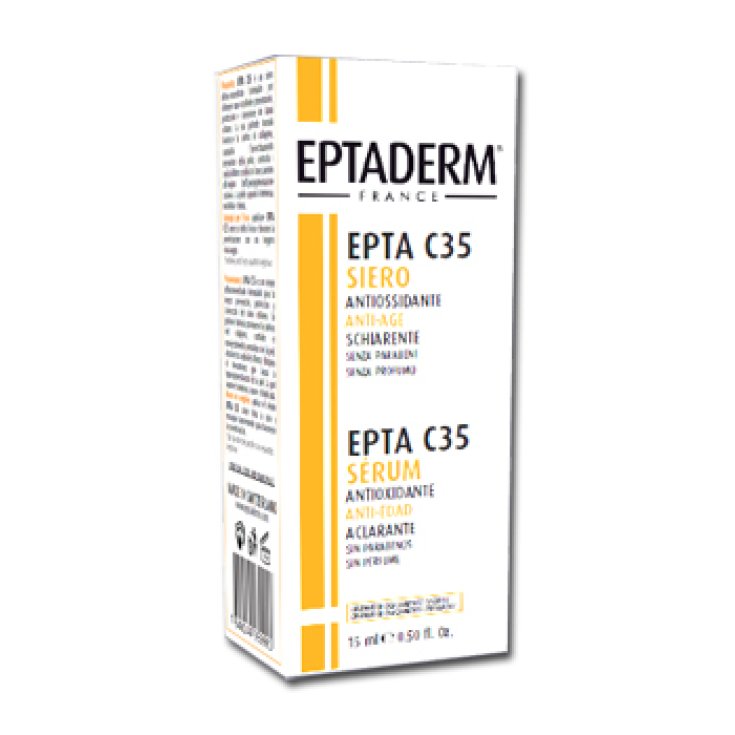 Eptaderm C35 Siero Antiossidante Schiarente 15ml Eptaderm C35 Siero Antiossidante Schiarente 15ml