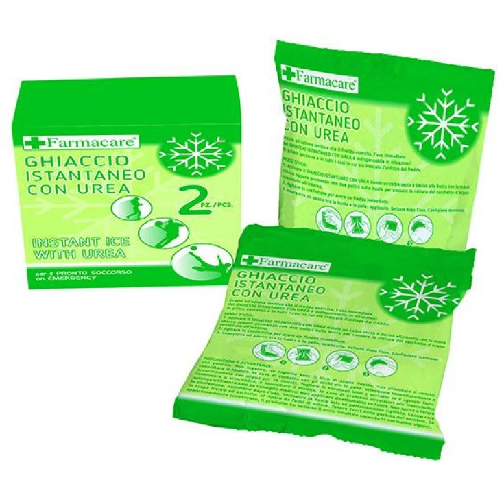 Farmacare Ghiaccio Istantaneo Con Urea 2 Pezzi