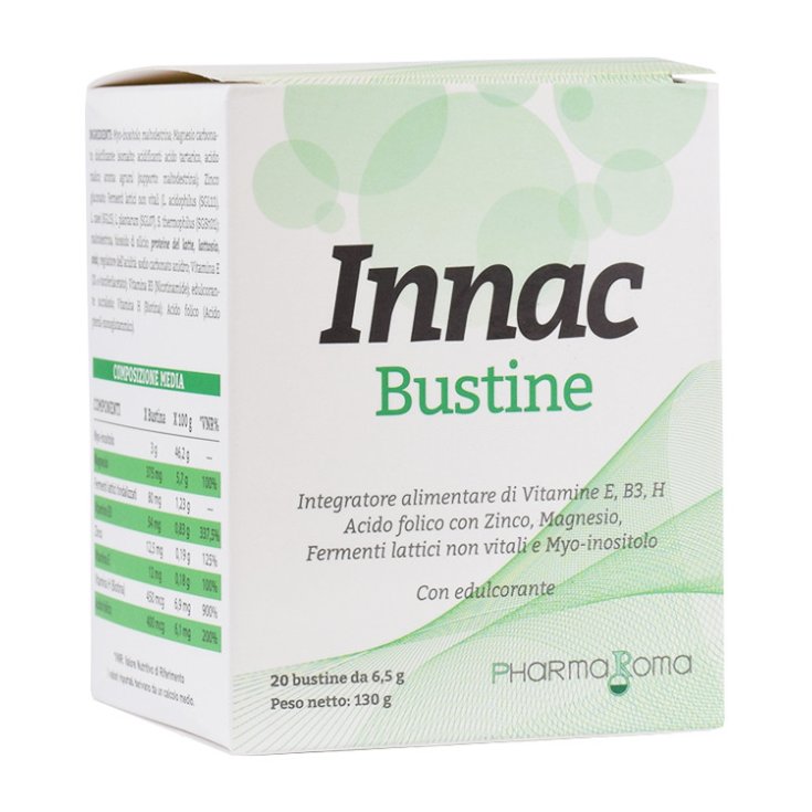 PharmaRoma Innac integratore Alimentare Azione Antiossidante 20 bustine