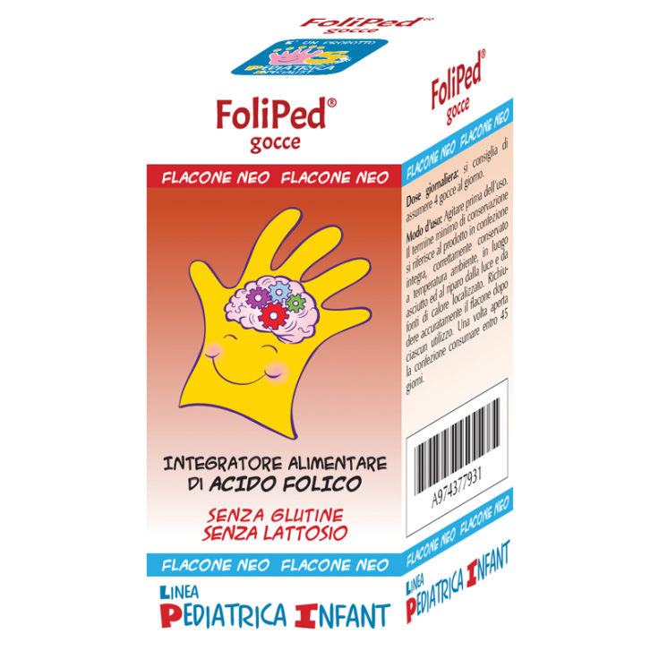 Pediatrica Specialist Foliped Gocce Integratore Alimentare Senza Glutine 5ml