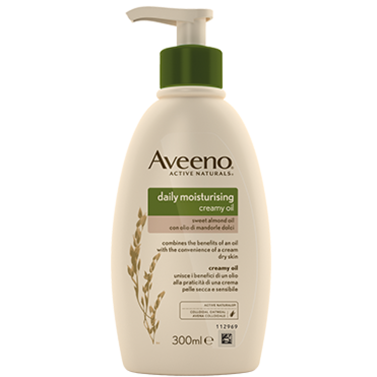 Aveeno Active Naturals Crema Olio Idratante Corpo 300ml