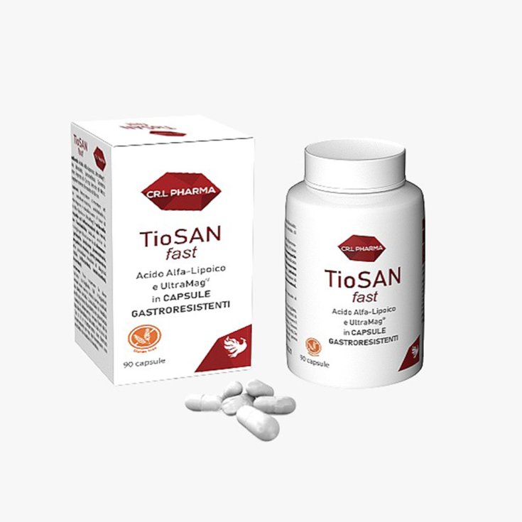 TioSan Fast Integratore Alimentare 90 Capsule TioSan Fast Integratore Alimentare 90 Capsule