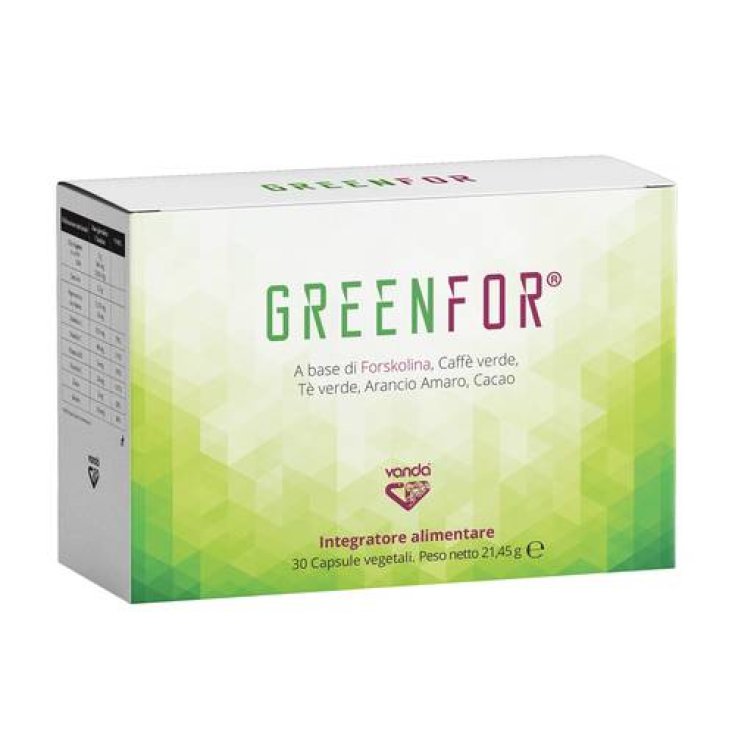 Vanda Greenfor Integratore Alimentare 30 Capsule