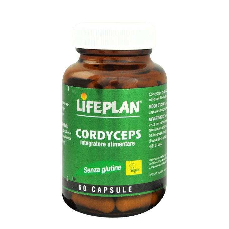 Lifeplan Products Cordyceps Integratore Alimentare Senza Glutine 60 Capsule