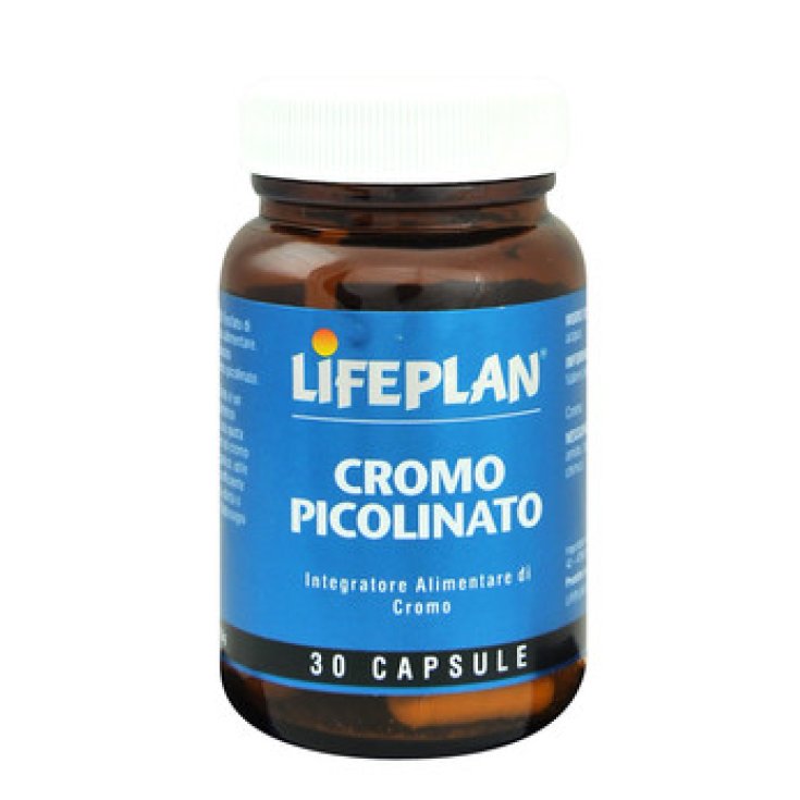 Lifeplan Cromo Picolinato integratore Alimentare 30 Capsule