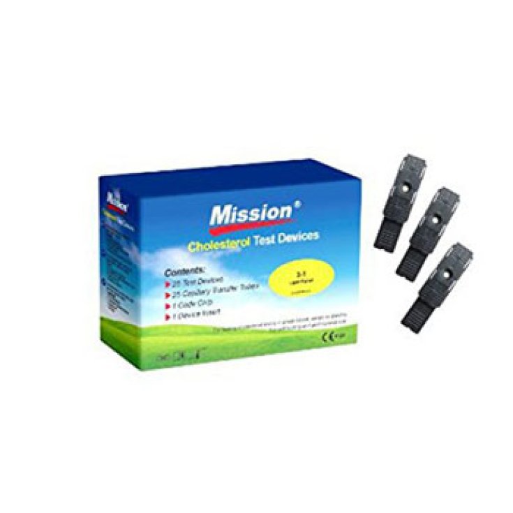 Profar Mission Cholesterol Devices Control Test 25 Pezzi