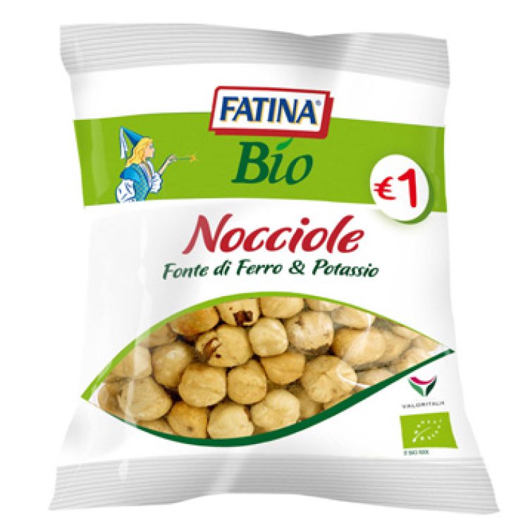 Fatina Nocciole Sgusciate Tostate Bio Fonte di Fosforo & Magnesio 30g
