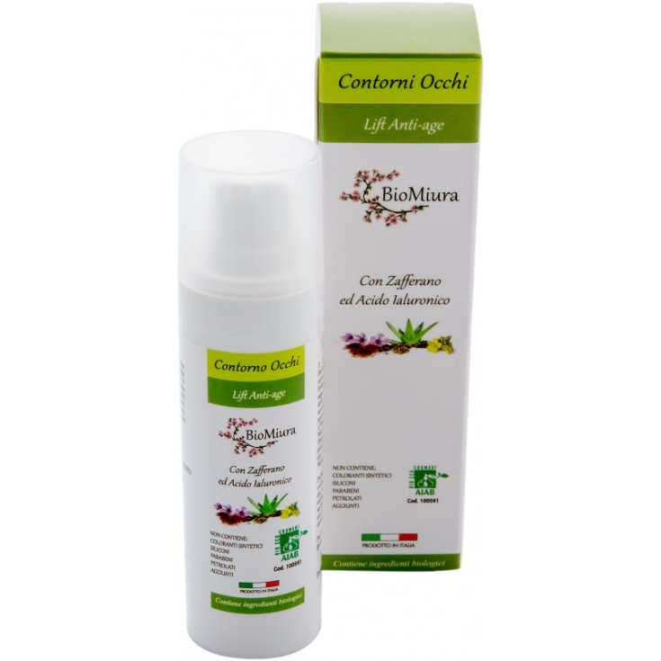 BioMiura Contorno Occhi Lift Anti-Age Allo Zafferano 30ml