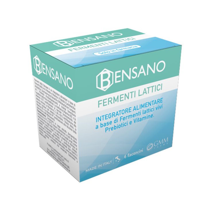 Bensano Fermenti Lattici Integratore Alimentare 6 Flaconcini