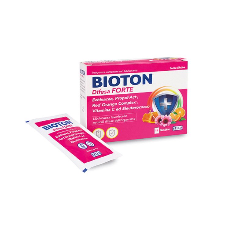 Sella Bioton Difesa Forte Integratore Alimentare 14 Bustine