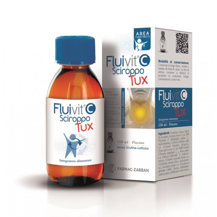 Farmac-Zabban Fluivit C Sciroppo Tux Integratore Alimentare 150ml