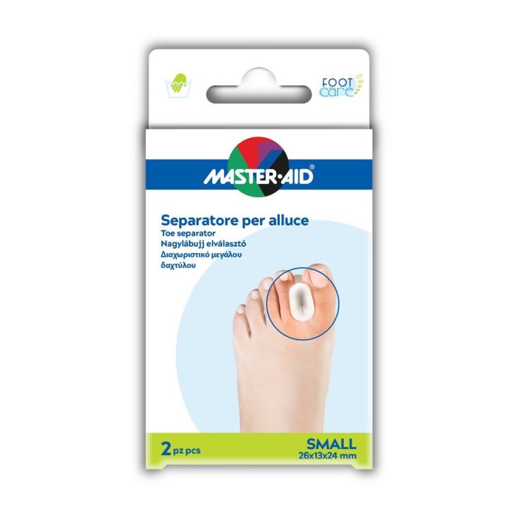 Master-Aid&reg; Foot Care Separatore Per Alluce Taglia Small 2 Pezzi