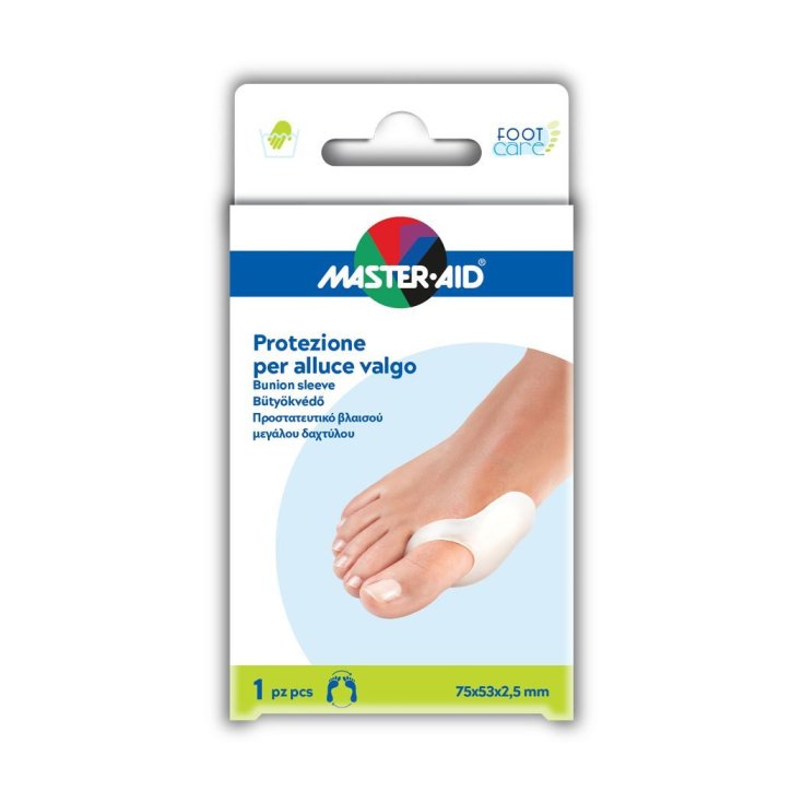 Master-Aid&reg; Foot Care Protezione Per Alluce Valgo Realizzata In Gel 1 Pezzo 75x53x2,5mm