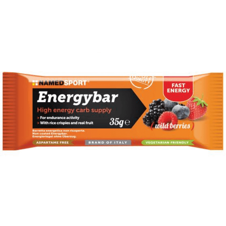 Named Sport Energybar Wild Berries Barretta Energetica Ai Frutti Rossi 35g