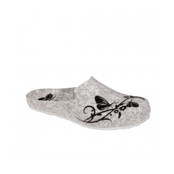 Dr. Scholl's&reg; Laye Nature Printed Grey Ciabatta Donna In Feltro Misura 39