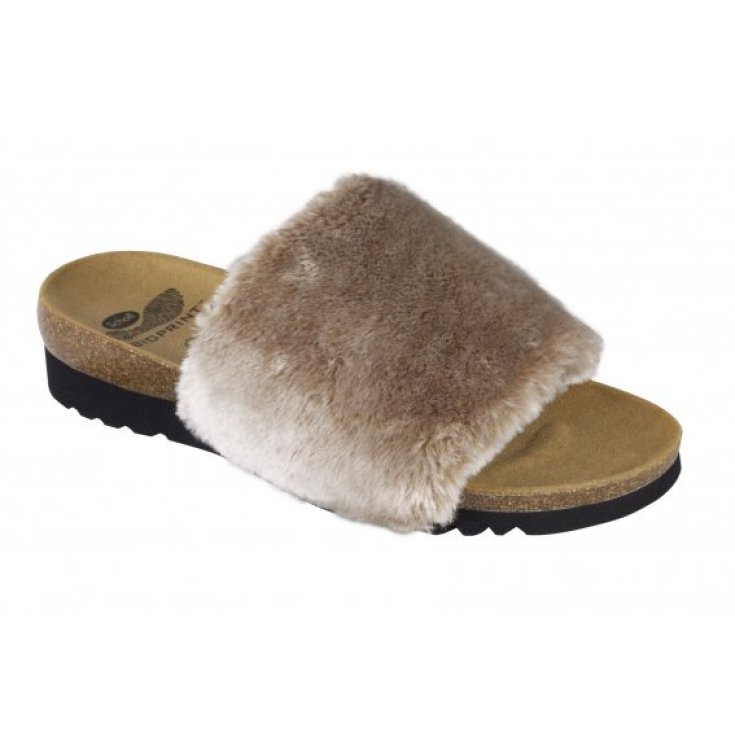 Scholl Willow Ciabatta Donna Plantare Bioprint Colore Beige Misura 36