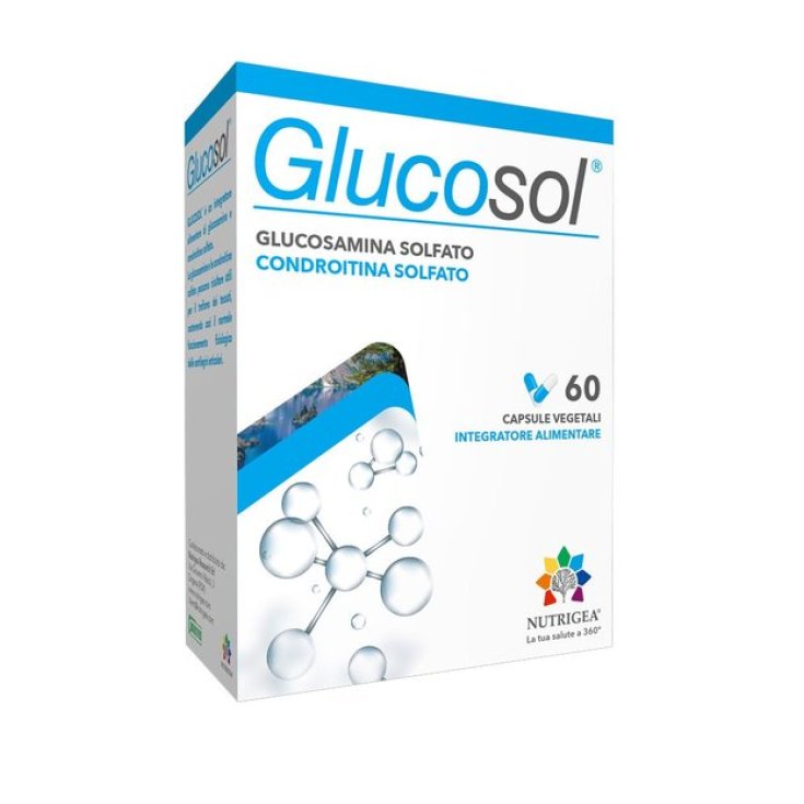 Nutrigea&reg; Glucosol&reg; Integratore Alimentare 60 Capsule Vegetali