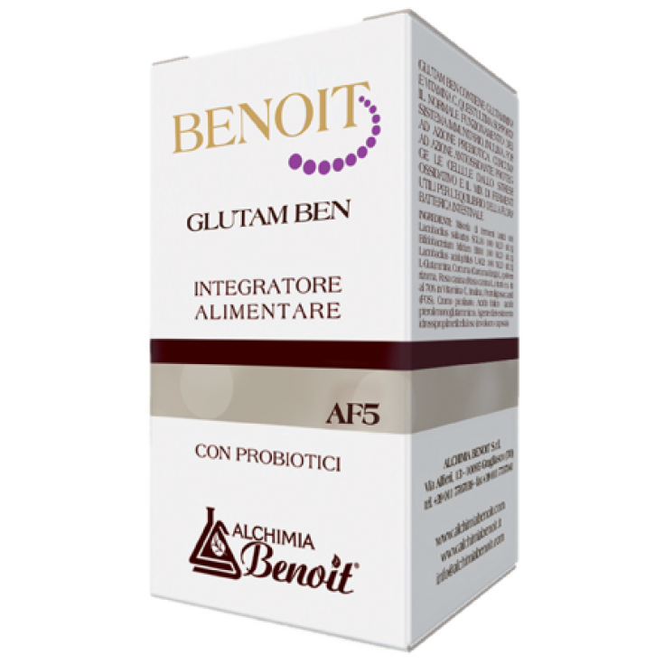 Benoit Glutam Ben Integratore Alimentare 30 Capsule