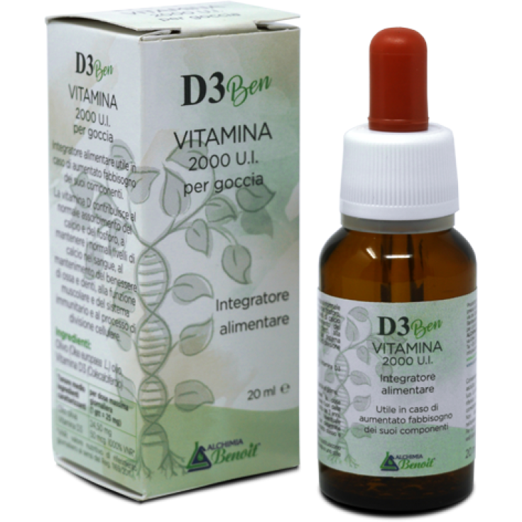 D3 Ben Vitamin Integratore Alimentare 20ml